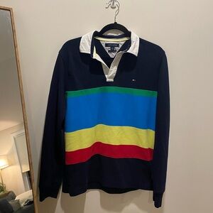Tommy Hilfiger long sleeve rugby polo